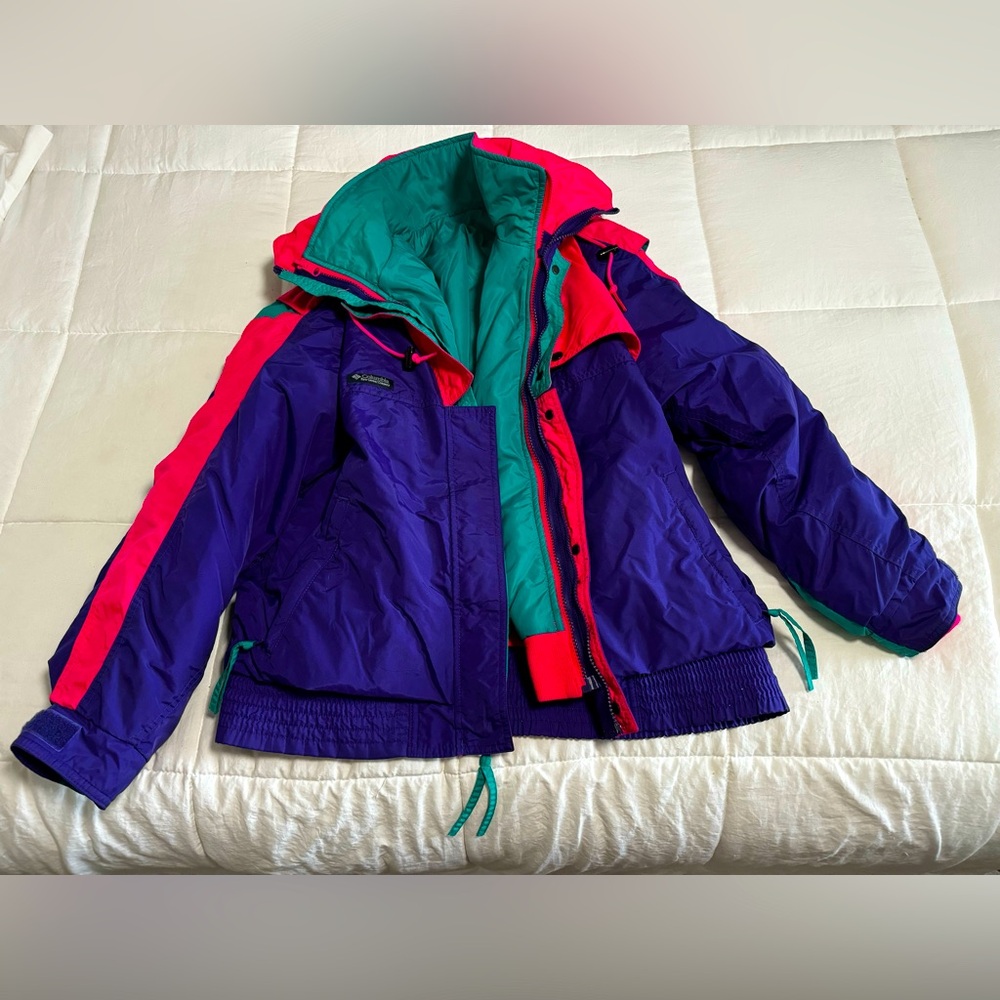 Columbia winter jacket 3 in 1